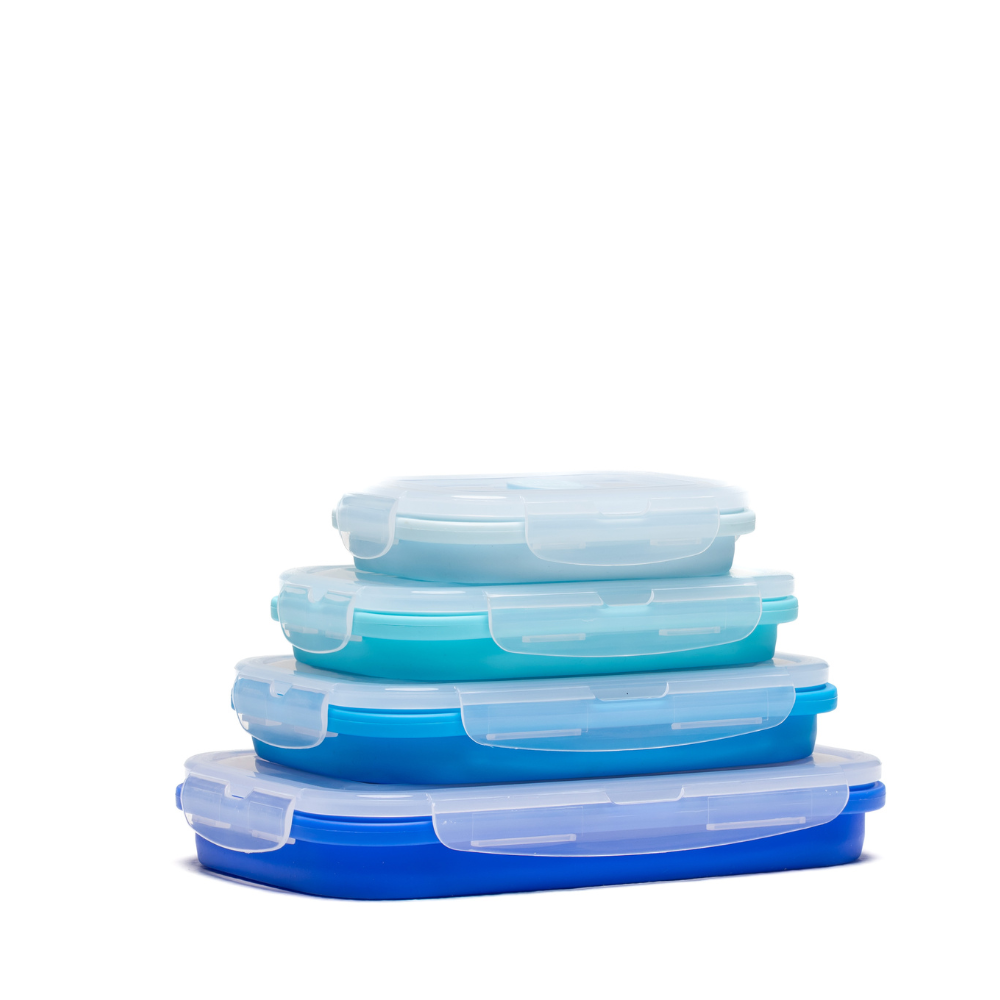 Rectangle Food Containers Sea Set (4-pc) — 350, 540, 800 & 1200 ml - Image 5